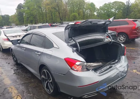 2022 Honda Accord Sport Se z USA, uszkodzony, nr VIN 1HGCV1F48NA105208